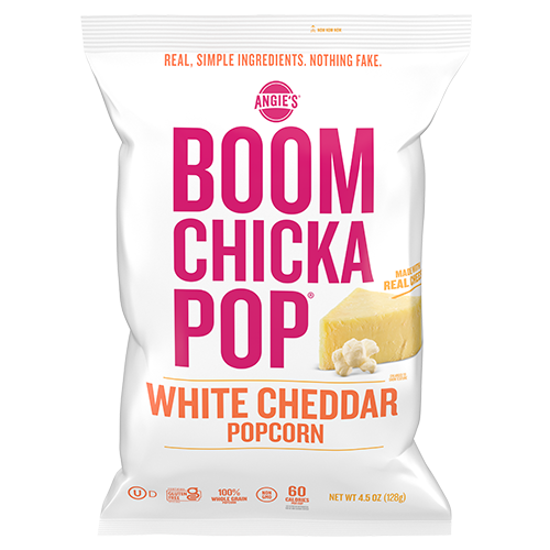 Boom Chicka Pop White Cheddar popcorn
